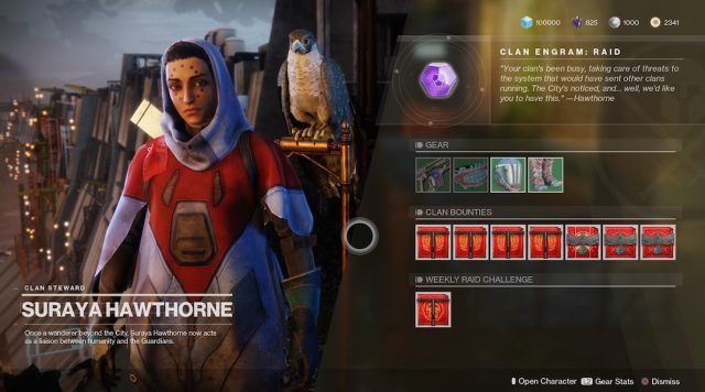 Destiny 2 contratos de clan