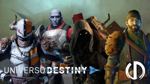 El nómada, xur, zavala y shaxx