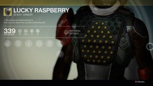 Lucky Raspberry on Male Hunter