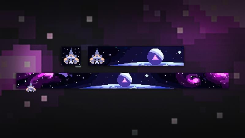 Emblema Píxeles perfectos